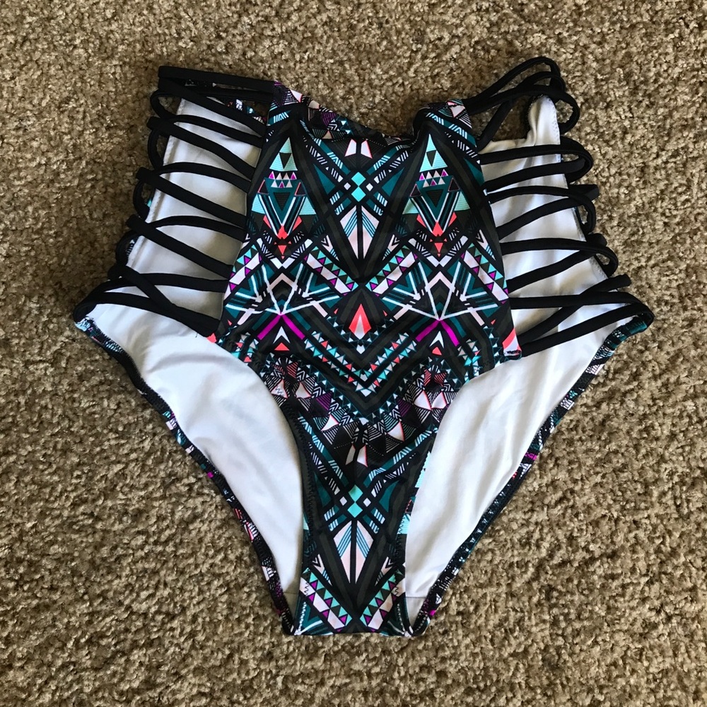 Victoria's Secret PINK high waist bikini bottom