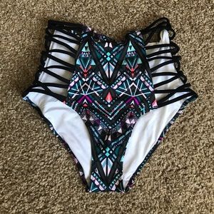 Victoria's Secret PINK high waist bikini bottom
