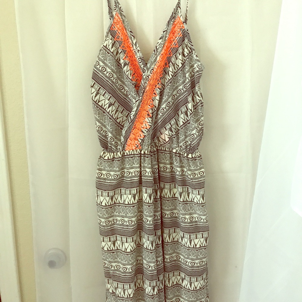 Tribal Print Romper-Francesca's