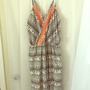 Tribal Print Romper-Francesca's