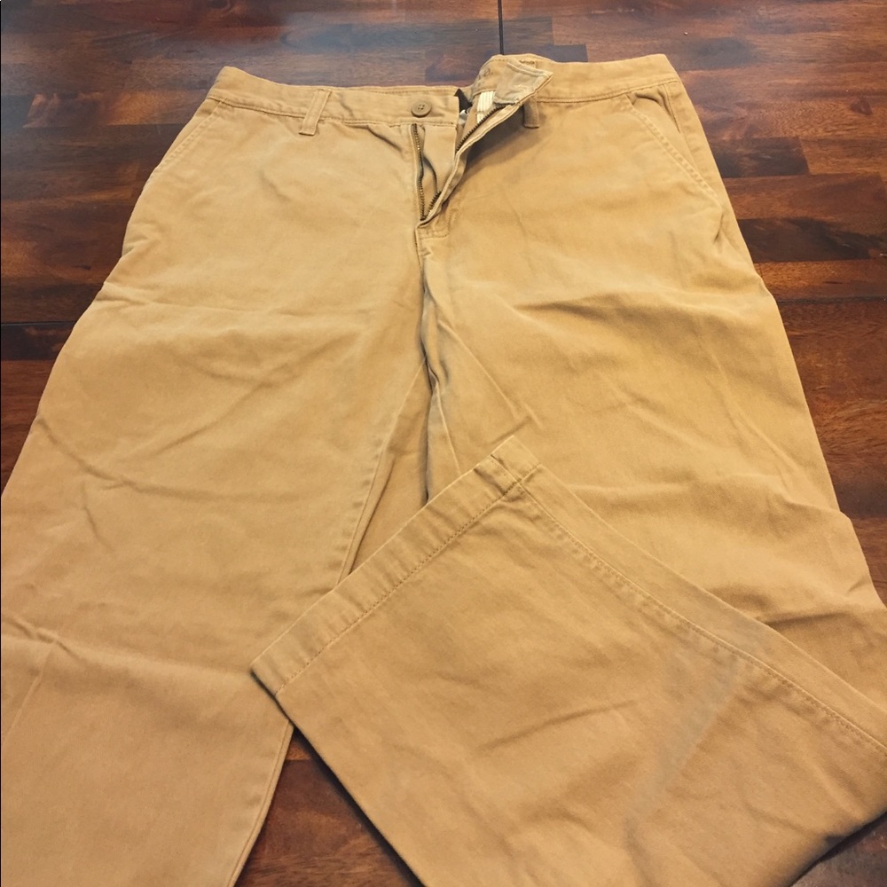Men's khaki dress pants