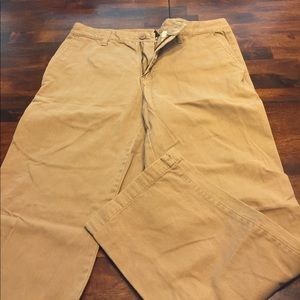 Men's khaki dress pants