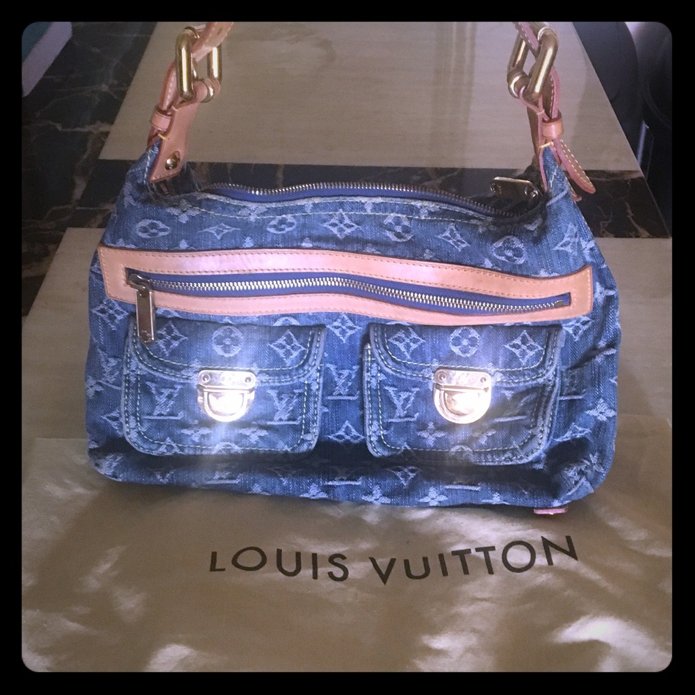 Louis Vuitton Denim Monogram Bag