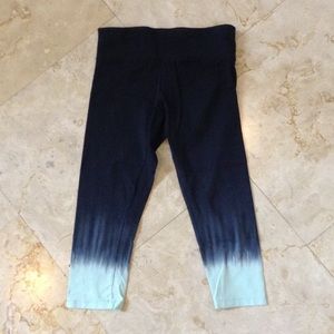 Calvin Klein yoga pants; spandex size S