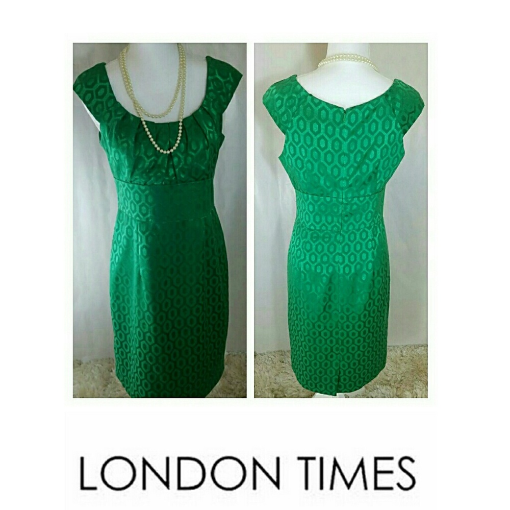 London Times Shift Dress Size 10