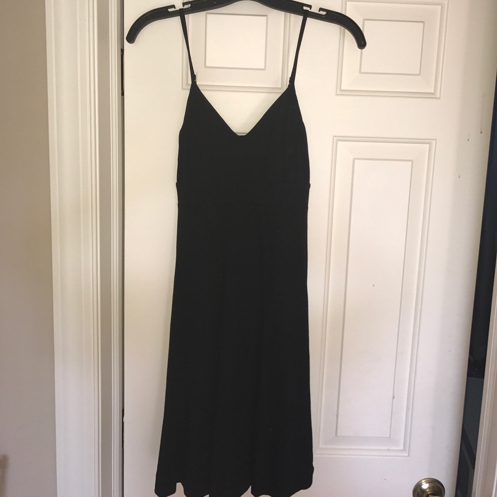 Simple black dress