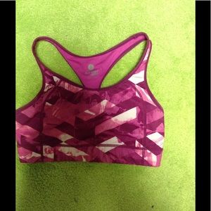 Old Navy Magenta Sports Bra