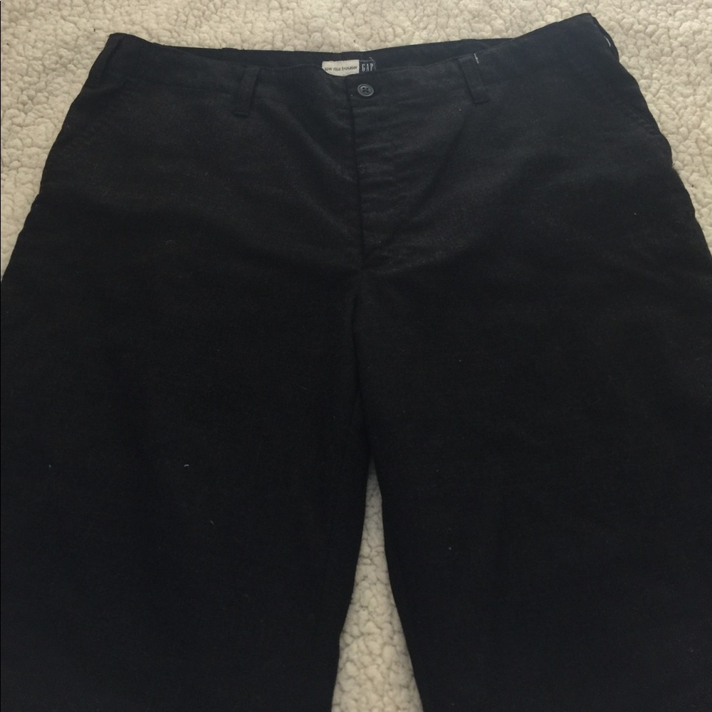 Low rise trousers