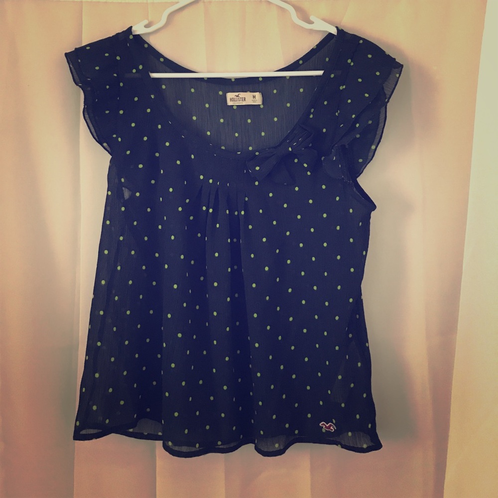 Sheer Hollister Blouse