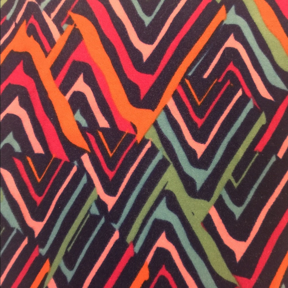 LulaRoe OS Leggings Multicolor Print