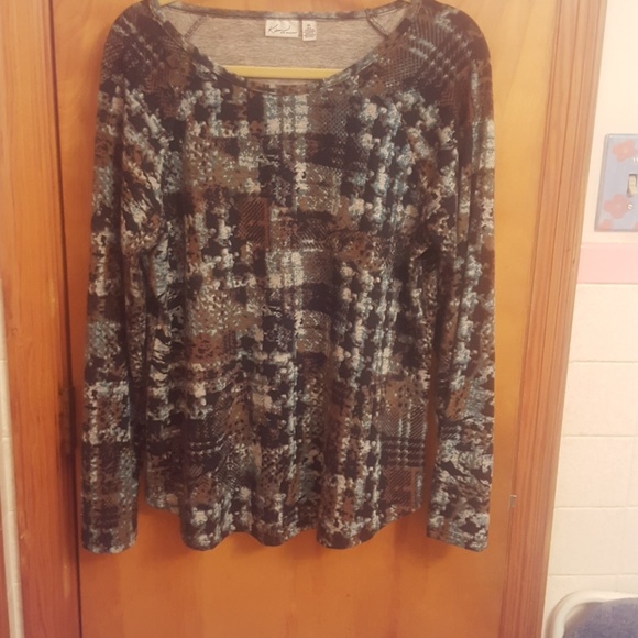 Kim Rogers Tops - Never Worn Kim Rogers Long Sleeved Shirt Size XL