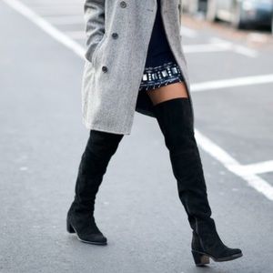 Stuart Weitzman Hitest over the knee suede boots