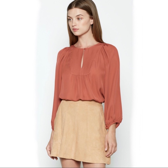 🎉🎉HP🎉🎉 NWT Joie Nanor long sleeve blouse silk - Picture 5 of 7