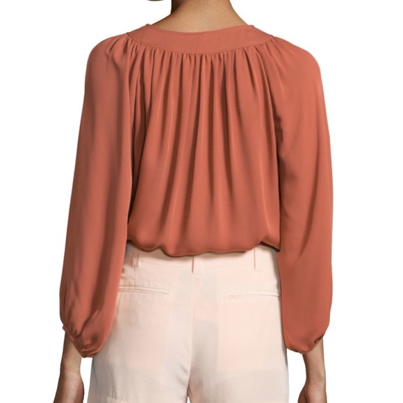 🎉🎉HP🎉🎉 NWT Joie Nanor long sleeve blouse silk - Picture 6 of 7