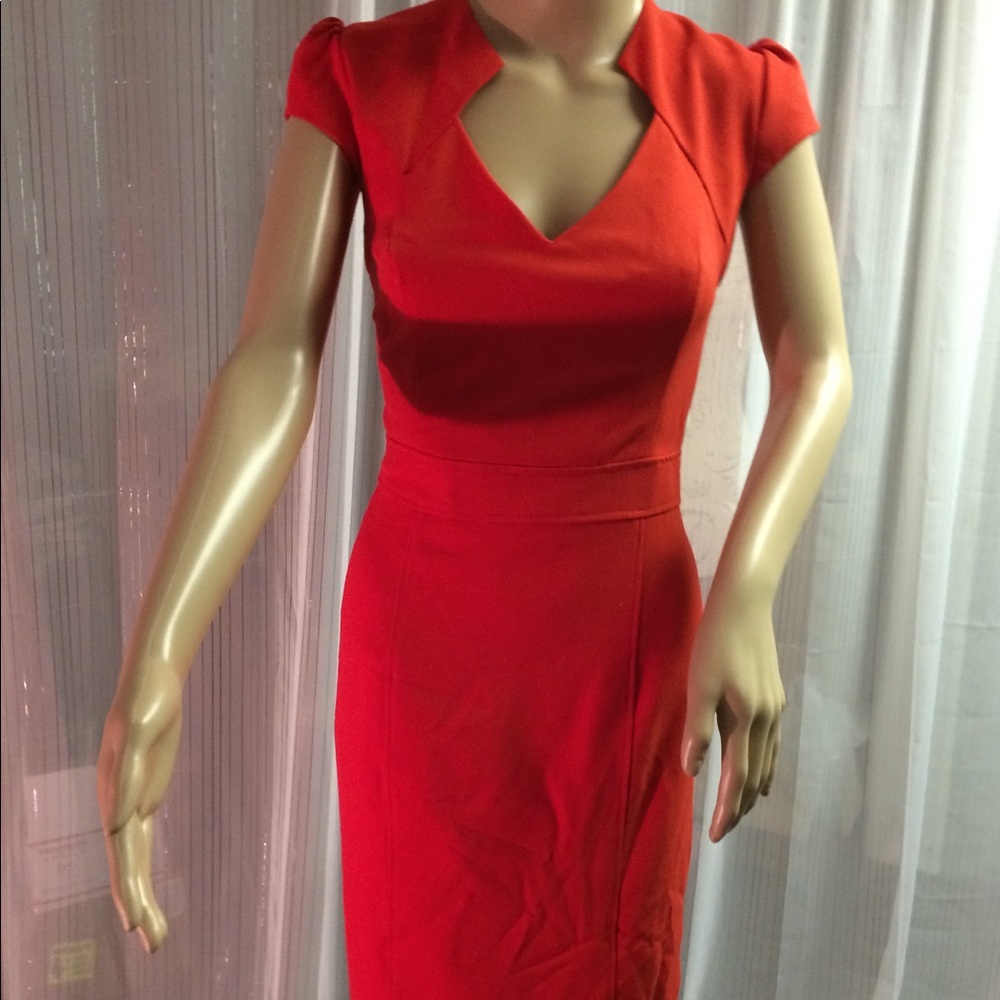 Red sheath dress. New with tags