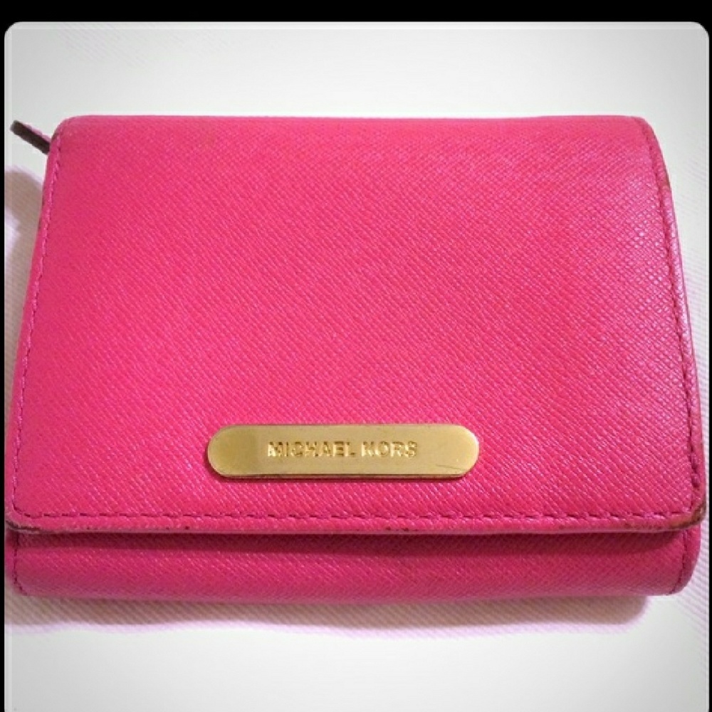 Michael kors Hot pink wallet