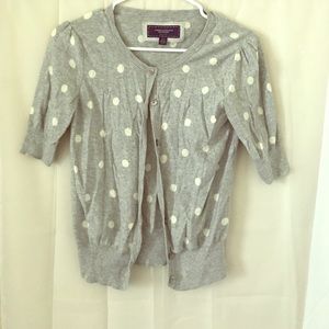 American Eagle polka dot Cardigan