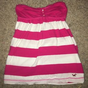 Hollister Summer strapless shirt.