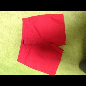 Tommy Hilfiger red shorts