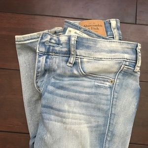 Abercrombie light blue jeans