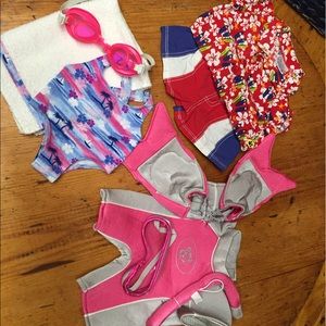 Build a Bear swim wear bundle