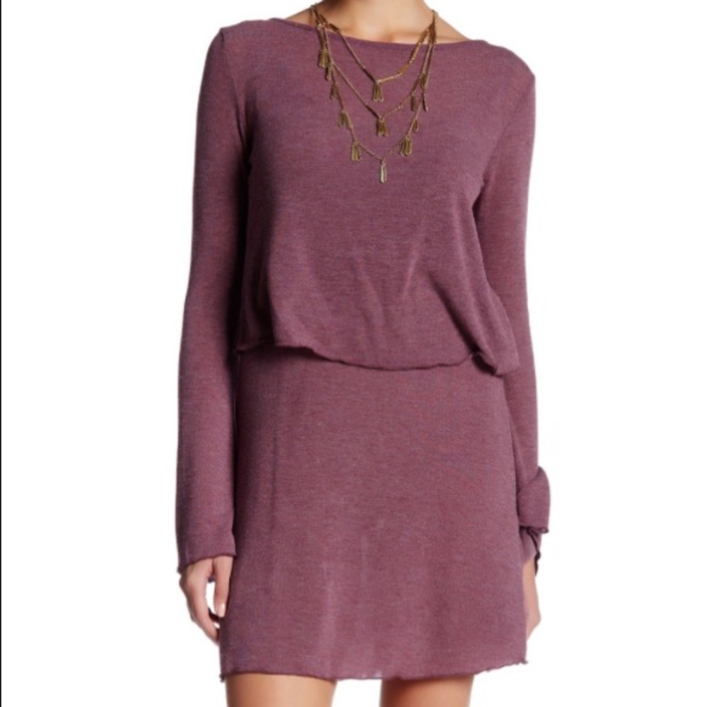 Anam'a Raspberry Dress NWT