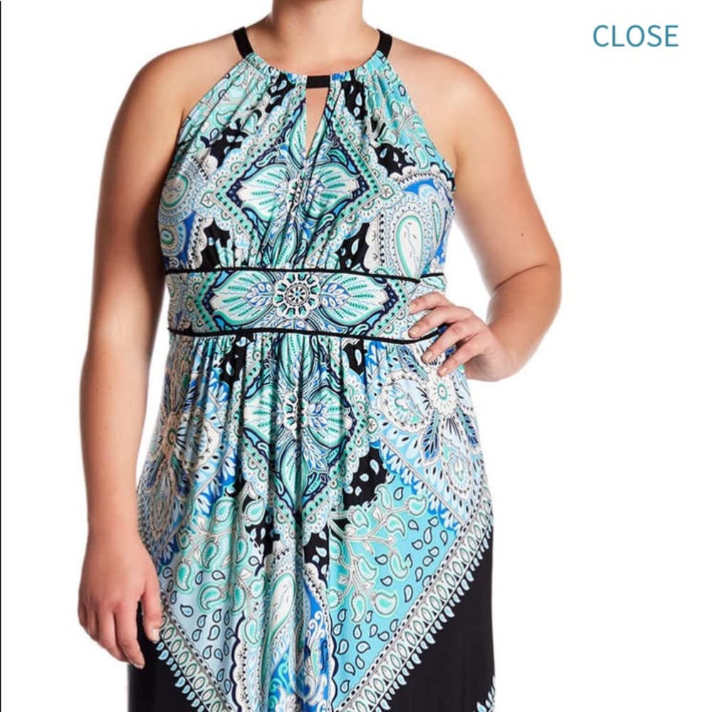 Plus size jersey dress