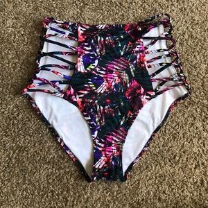 Victoria's Secret PINK high waist bikini bottom