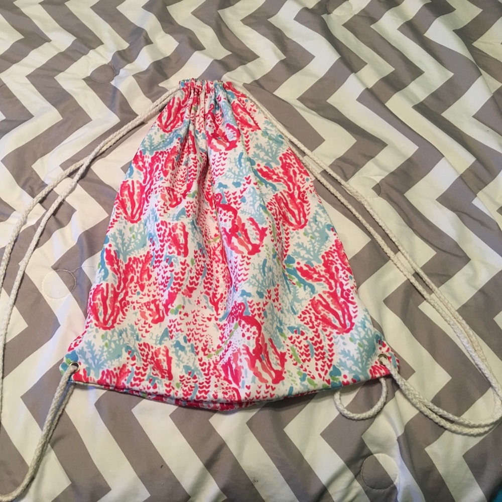 Lilly Pulitzer Drawstring Bag 👛🌸