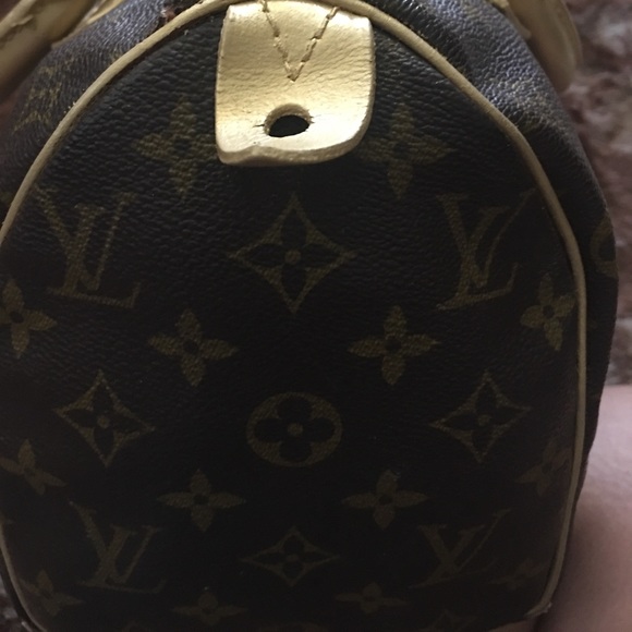 Authentic Custom LV Speedy 25 in Gold - Picture 3 of 8