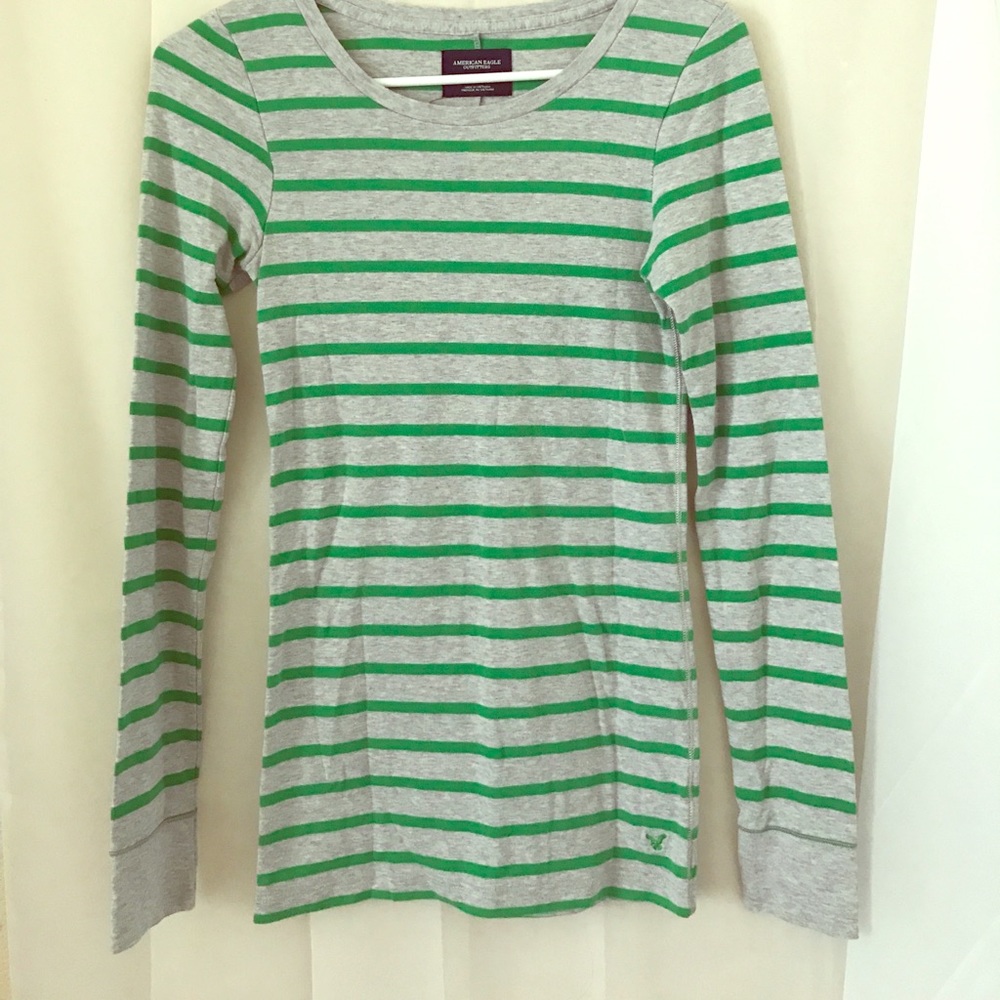 American Eagle striped shirt