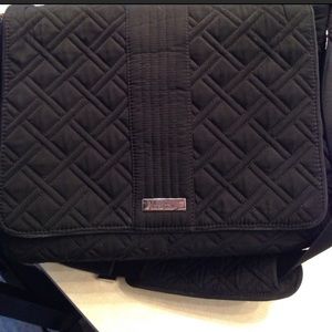 Vera Bradley messenger style diaper bag