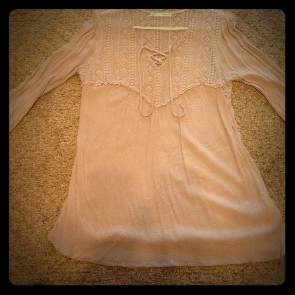 Long sleeve blouse