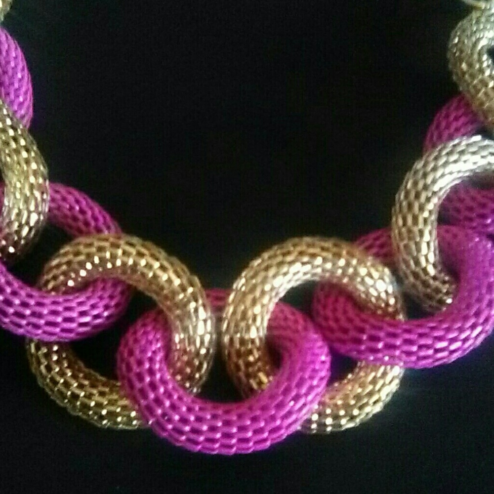 Mesh Necklace and earrings
