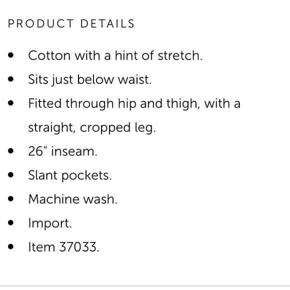 J Crew factory Skimmer pants - Picture 5 of 6