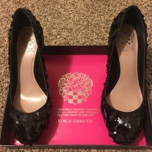 Vince Camuto sequin pumps