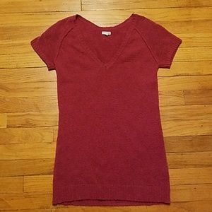 Maurice sweater top, Maroon, Size: M