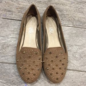 Rock and Republic suede loafers