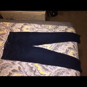 American eagle hi-rise dark wash jegging