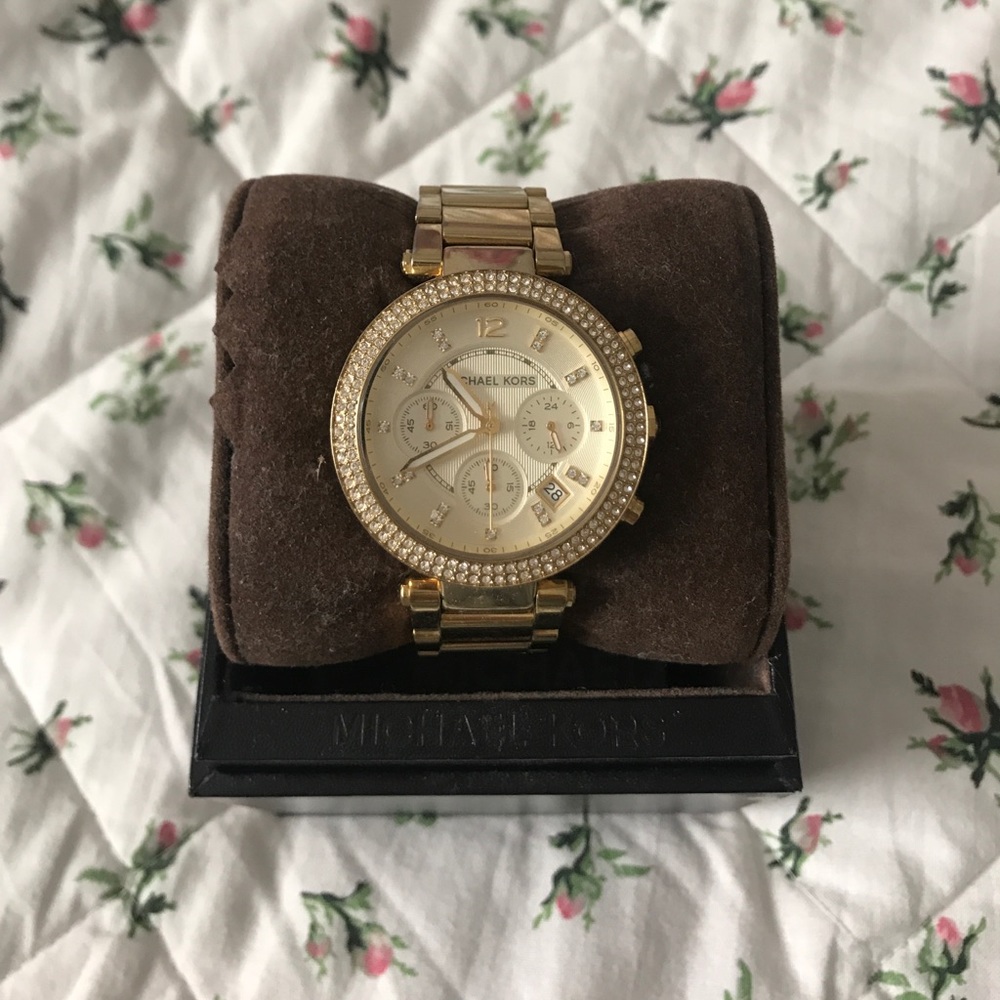 Michael Kors gold watch