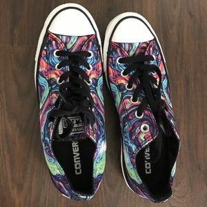 Converse chuck Taylor RARE swirled color pink blue