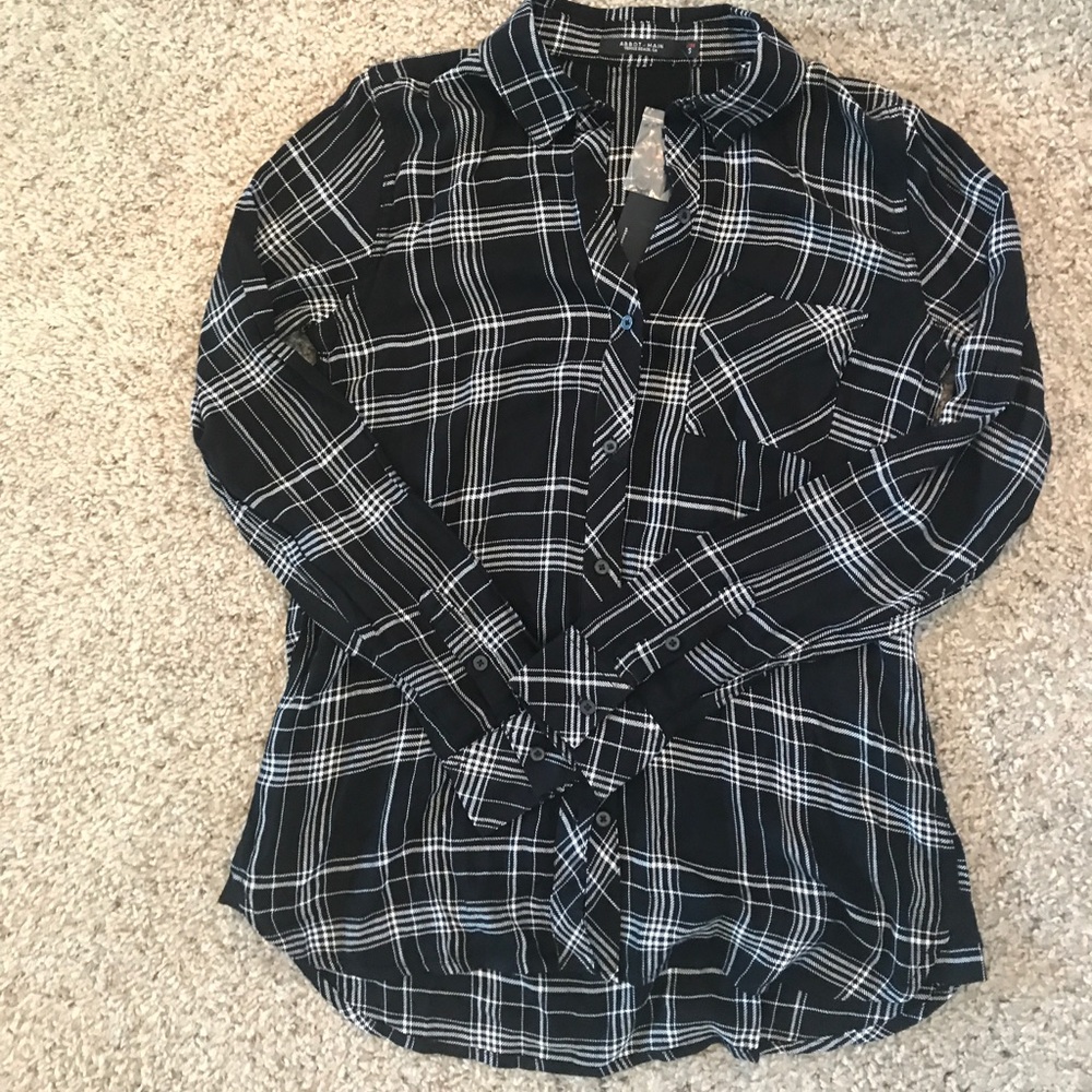 Plaid Button Up