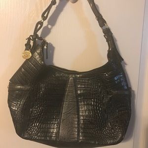 Navy blue Brahmin purse