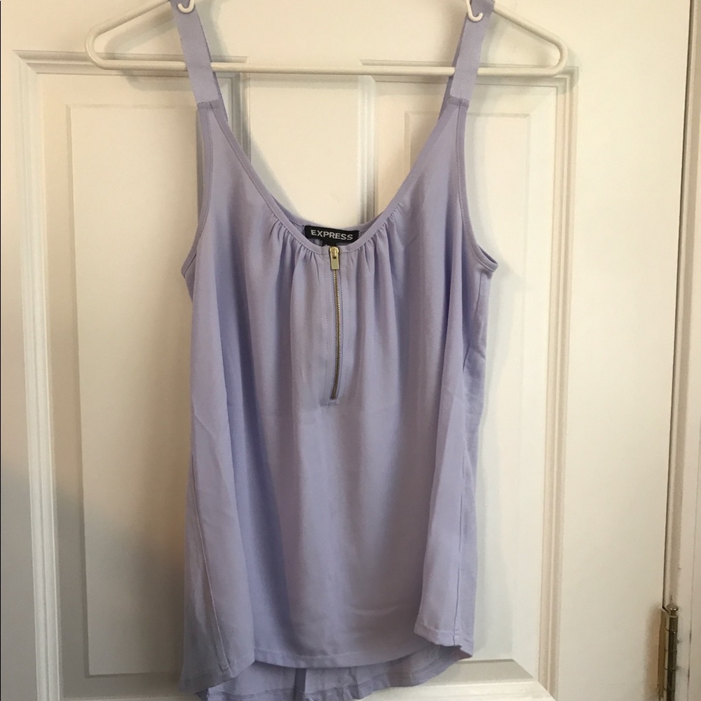 Express lavender tank top