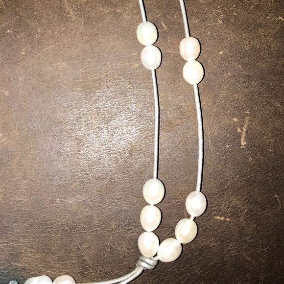 💕NORMAN CHRISTINE LONG CULTURED PEARL Necklace - Picture 3 of 5