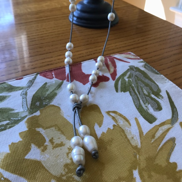 💕NORMAN CHRISTINE LONG CULTURED PEARL Necklace - Picture 5 of 5