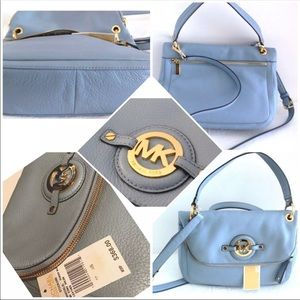 NWT Michael Kors Convertible Leather Purse Bag