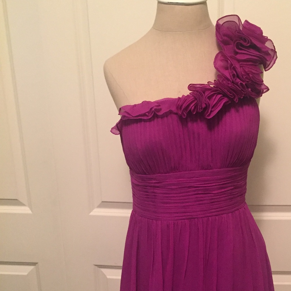 Size 8 Purple Caché Dress