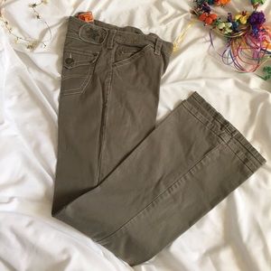 Twill twenty two pants.