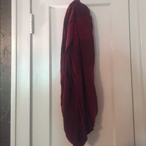 Maroon Infinity Scarf